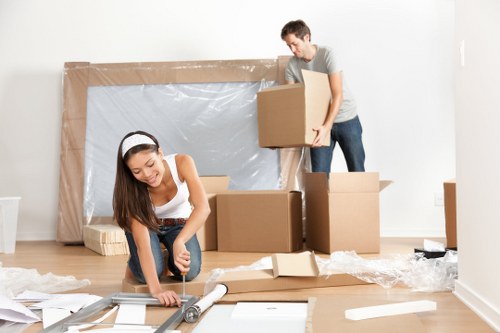 Customer placing a storage booking for Silvertown Storage