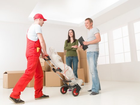 Household items prepared for a smooth Silvertown moving day
